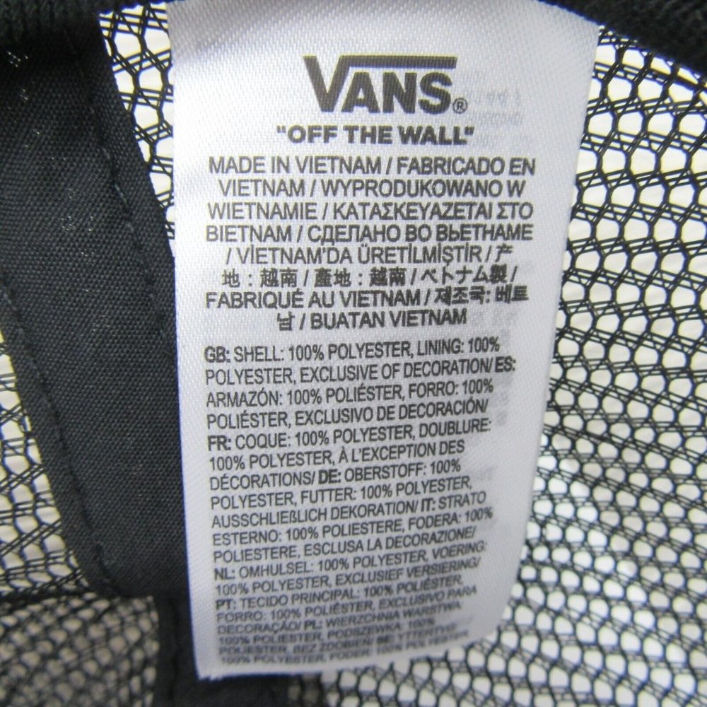 Vans Classic Patch Trucker Snapback Hat Cap UNISEX OS NEW - Picture 12 of 12